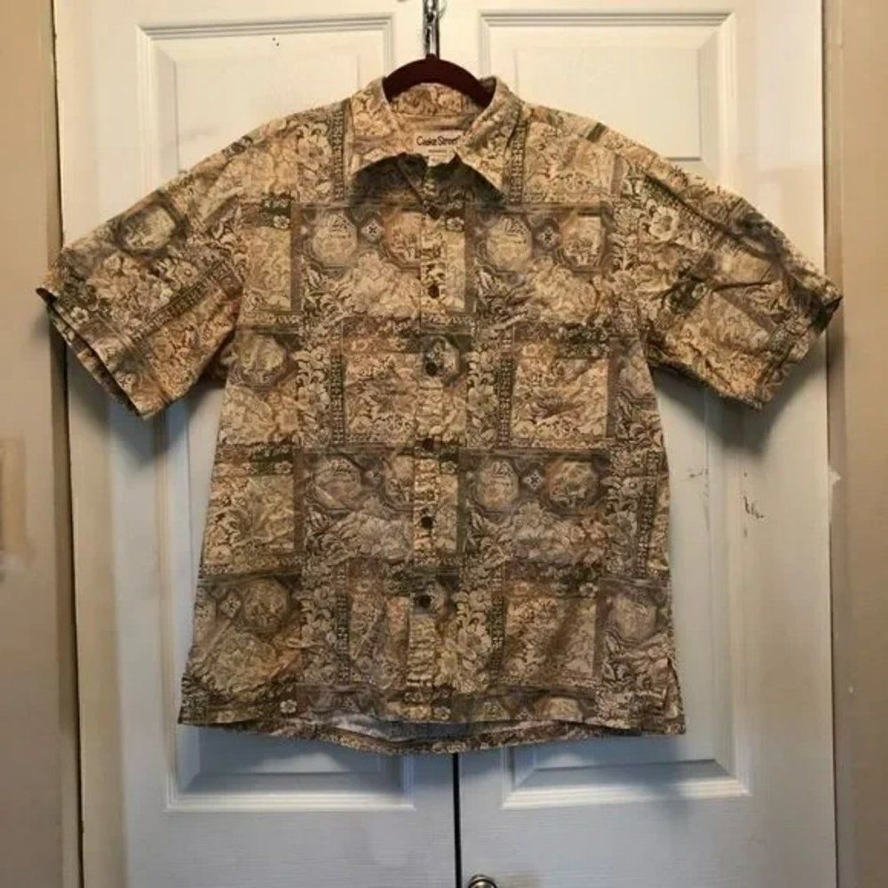 Cooke Street Floral Hawaiian Aloha Shirt